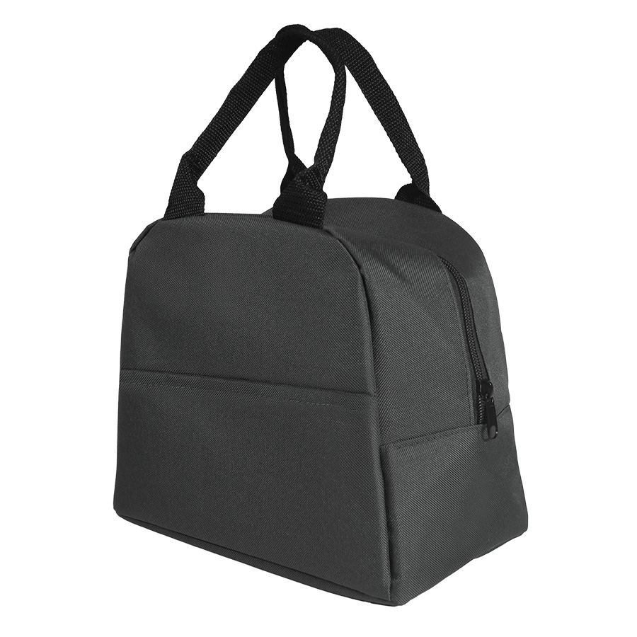 Термосумка "LUNCH", чёрный, 25 x 21 x 17 см, полиэстер 600D, черный-1