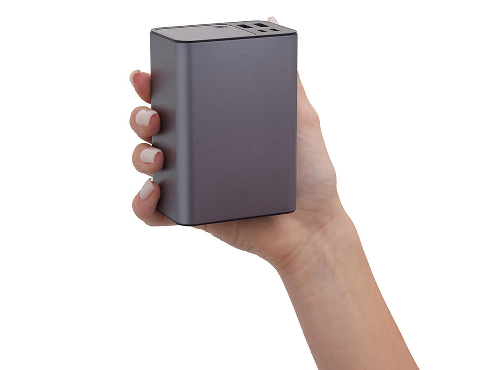 Внешний аккумулятор для ноутбуков EpIQ, 100 Вт, 30000 mAh, темно-серый-11