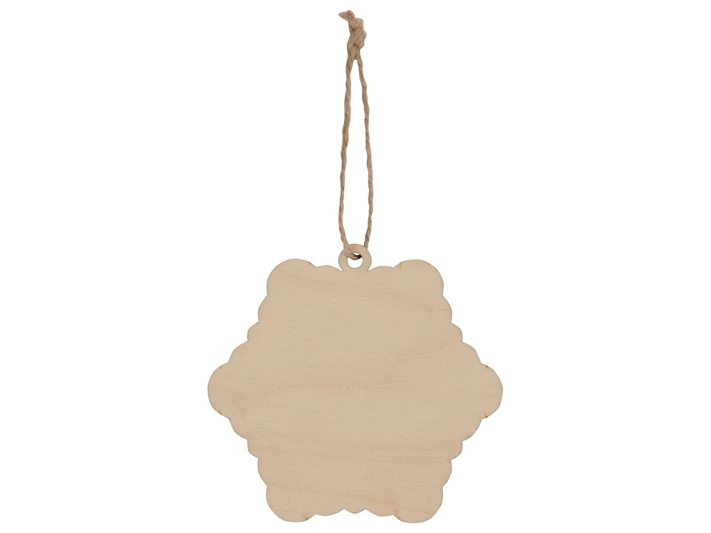 Подвеска деревянная Кристаллик-2