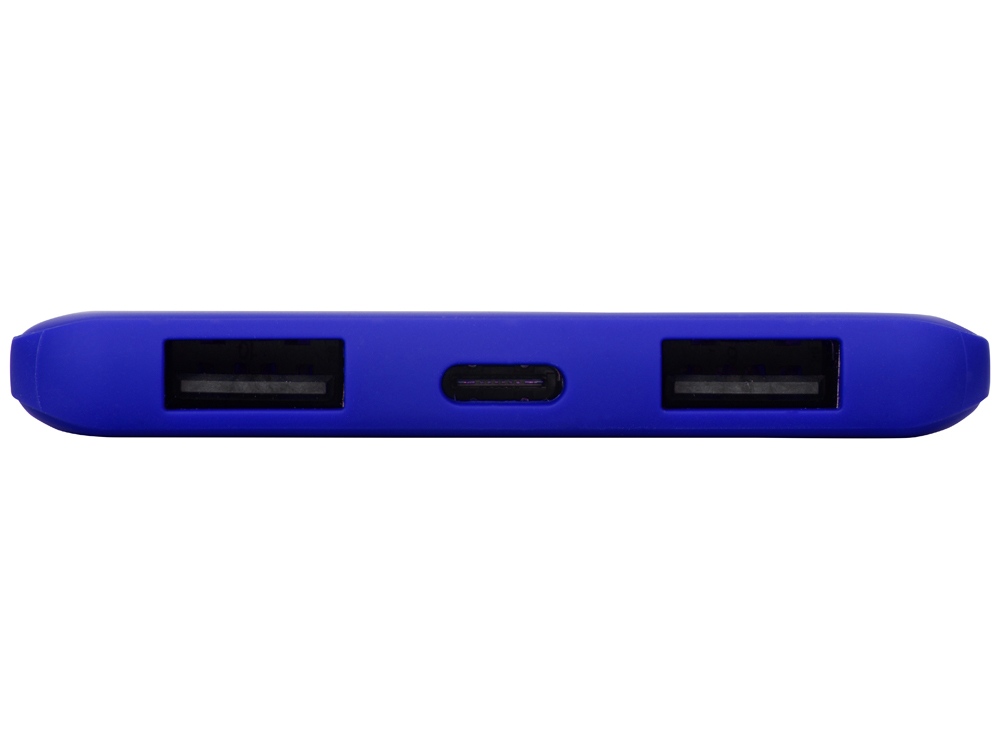 Портативное зарядное устройство Reserve с USB Type-C, 5000 mAh, синий-5