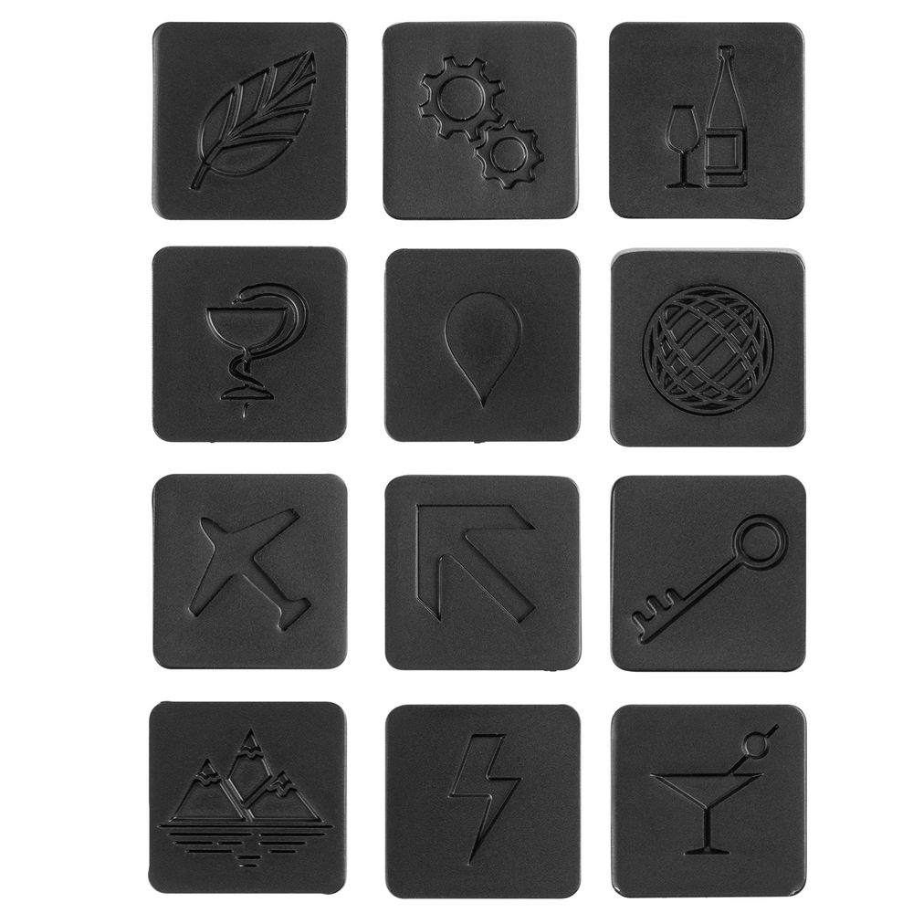 Шильдик на резинку Band, горы-2