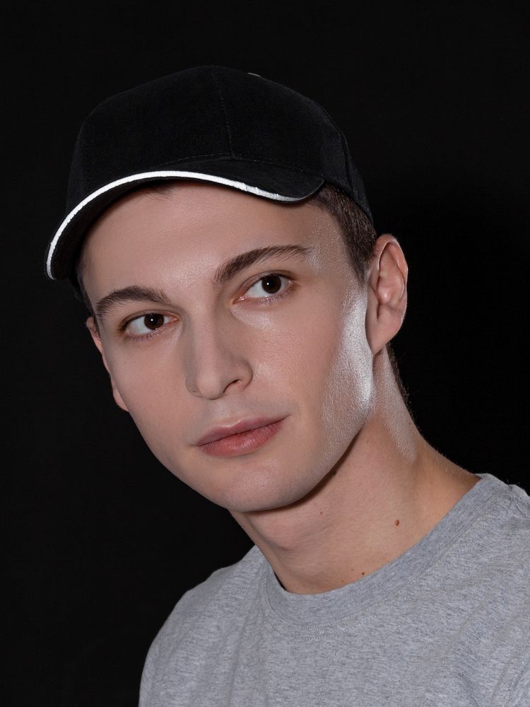 Бейсболка Hard Work Black со светоотражающим элементом-4