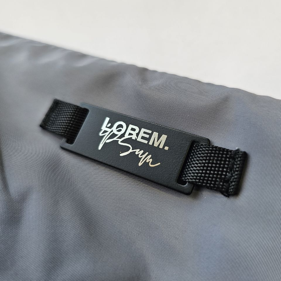 Шильдик металлический Kova, золотистый-4