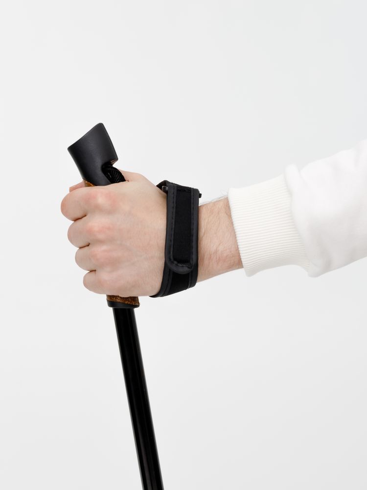 Палки для скандинавской ходьбы Trekk, черные-6