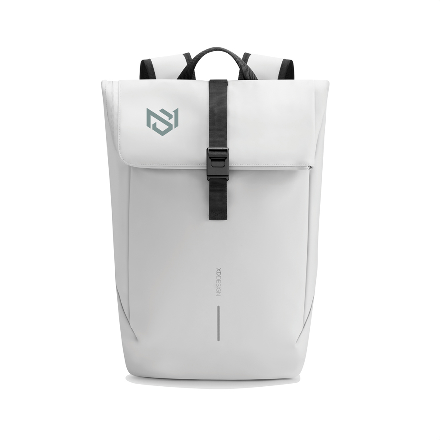 Антикражный водонепроницаемый рюкзак Urban Flap-Top, белый-1