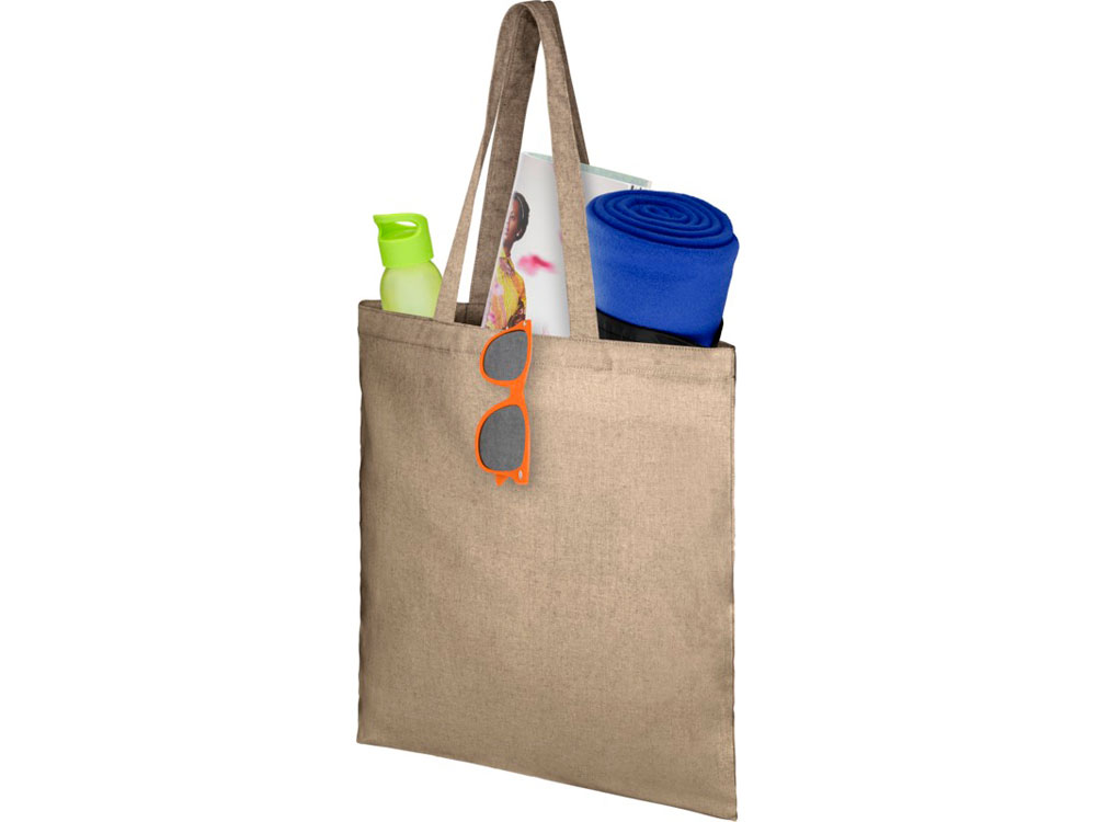 Сумка-тоут Pheebs из переработанного хлопка 150 г/м2, натуральный-2