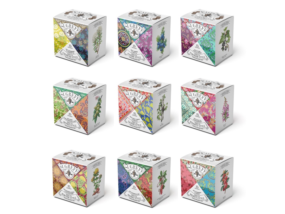 Подарочный набор c чаем Сокровища Севера в деревянной шкатулке-4