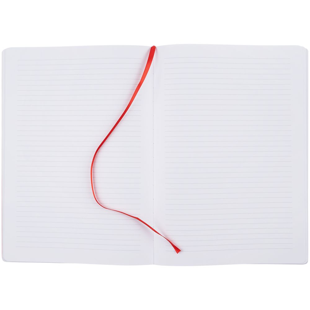 Блокнот Urban, в линейку, красный-3