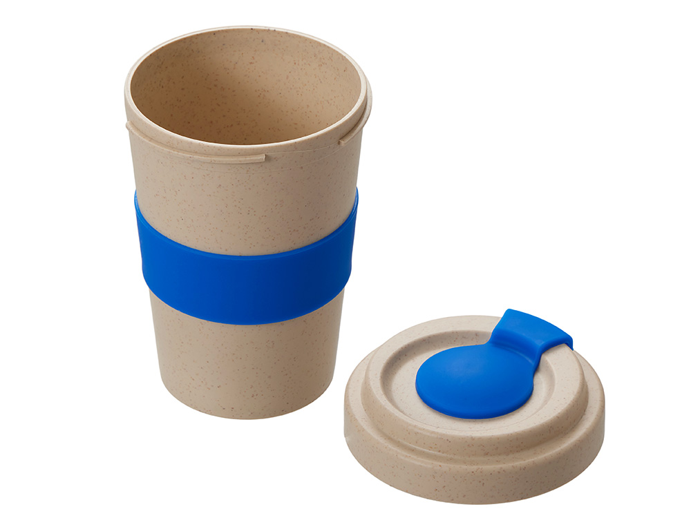 Стакан из пшеничного волокна Flava, синий-1