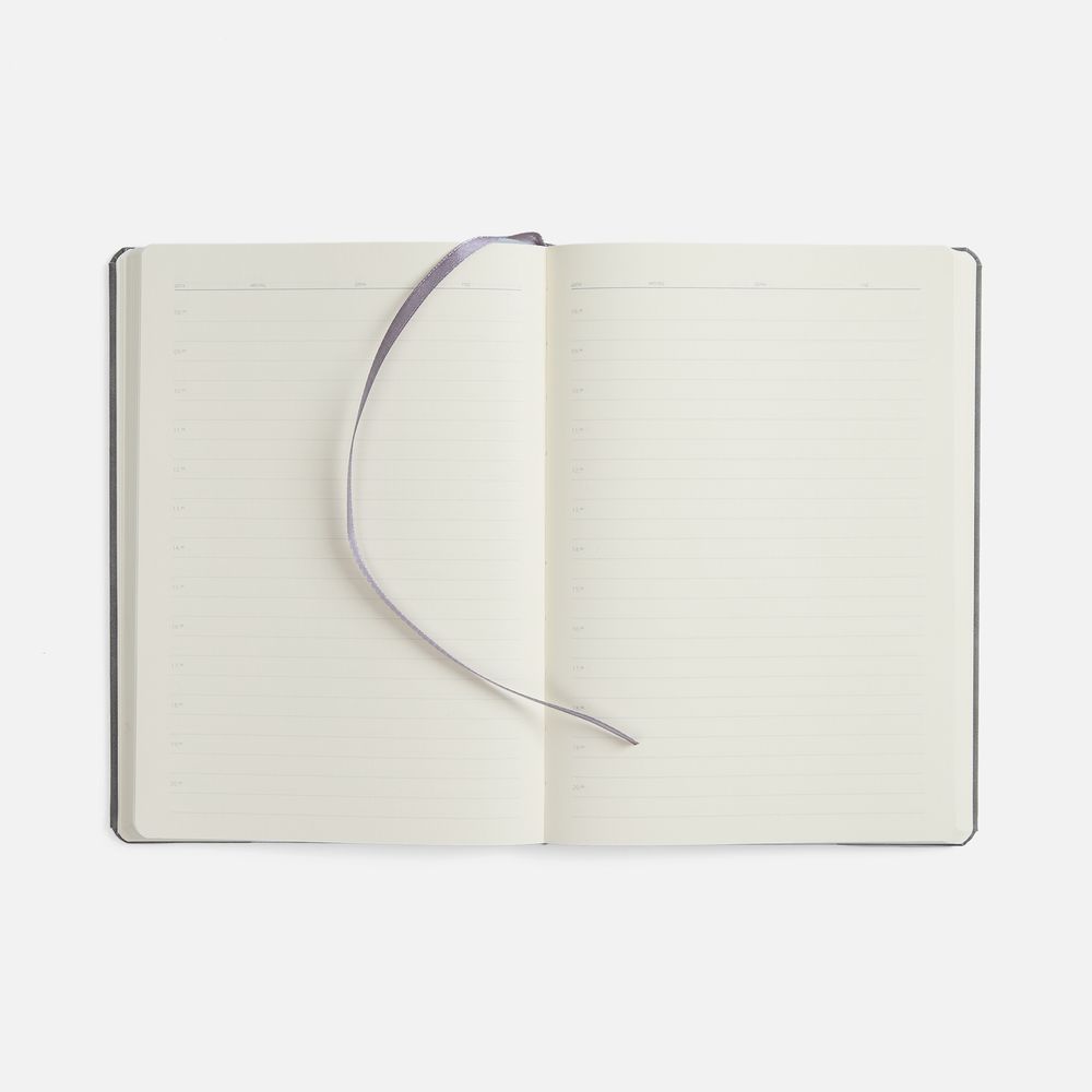 Ежедневник Urban Metal, недатированный, серый-3