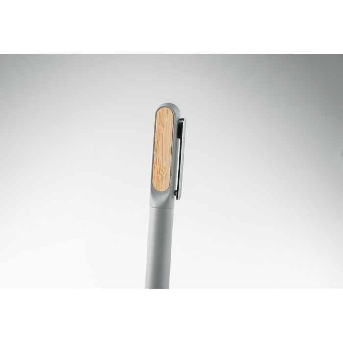 Ручка шариковая, серебряный-1