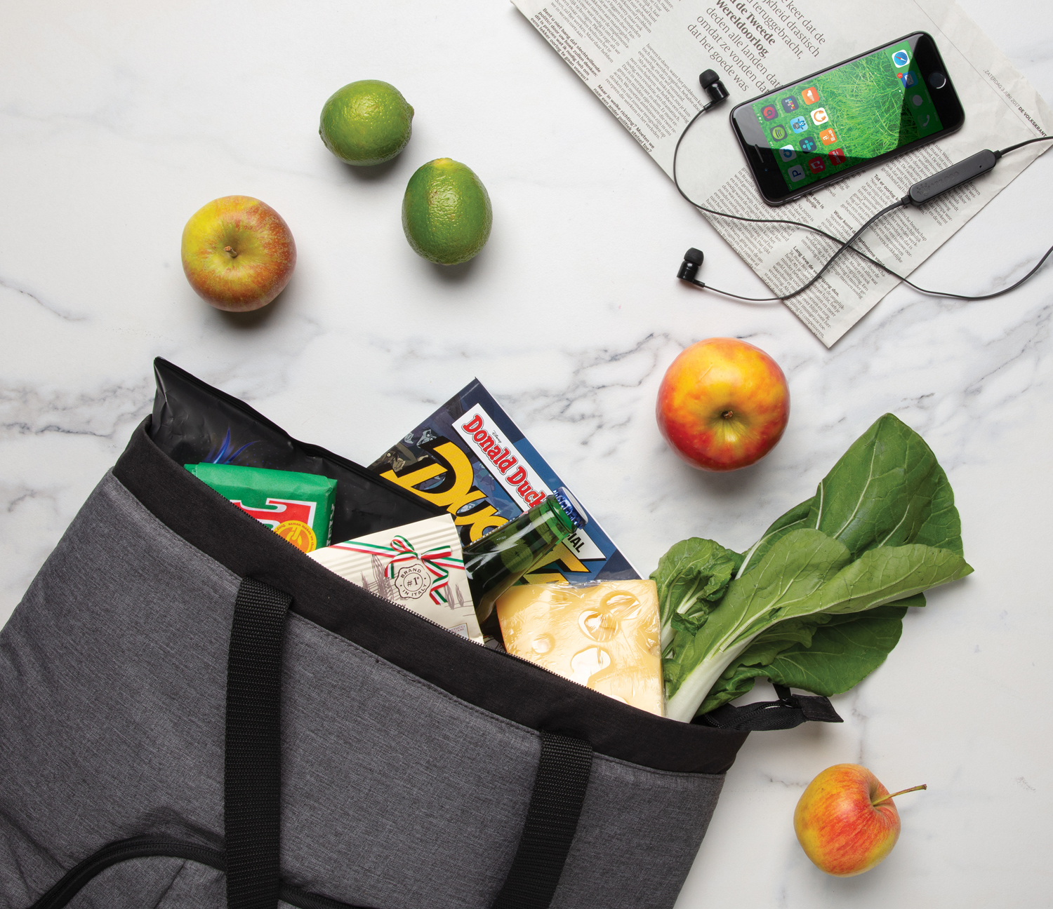 Сумка-холодильник Fargo Tote из RPET-4