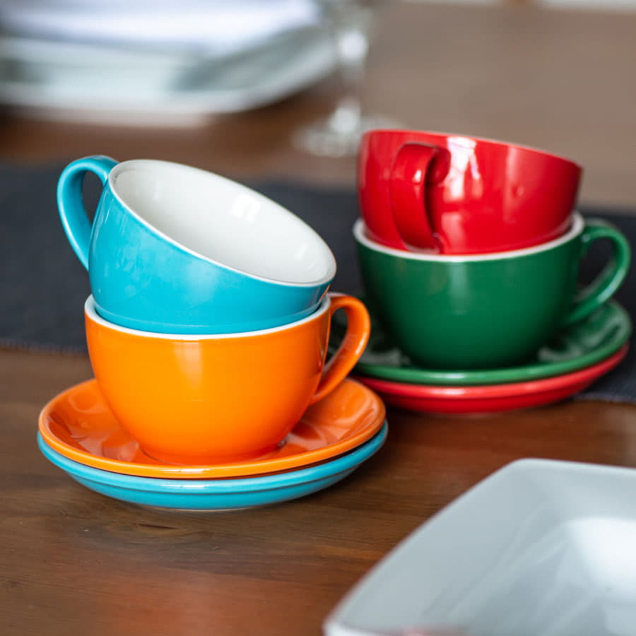 Чайная/кофейная пара CAPPUCCINO, черный-2