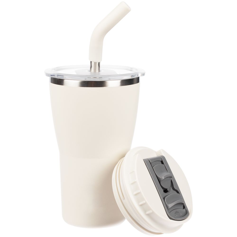 Термостакан Sapporo без логотипа, белый-1