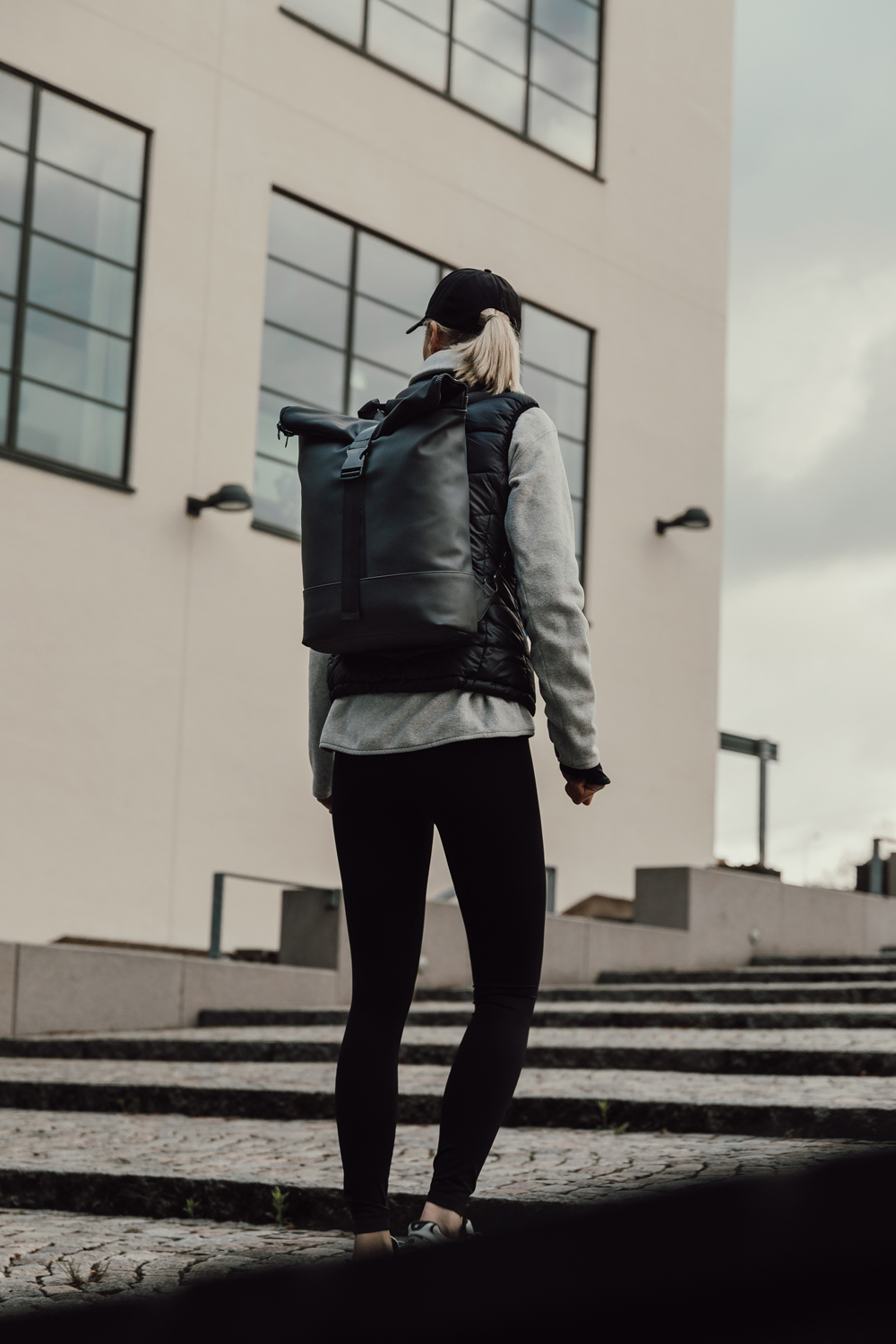 Сумка-рюкзак VINGA Baltimore черная-7