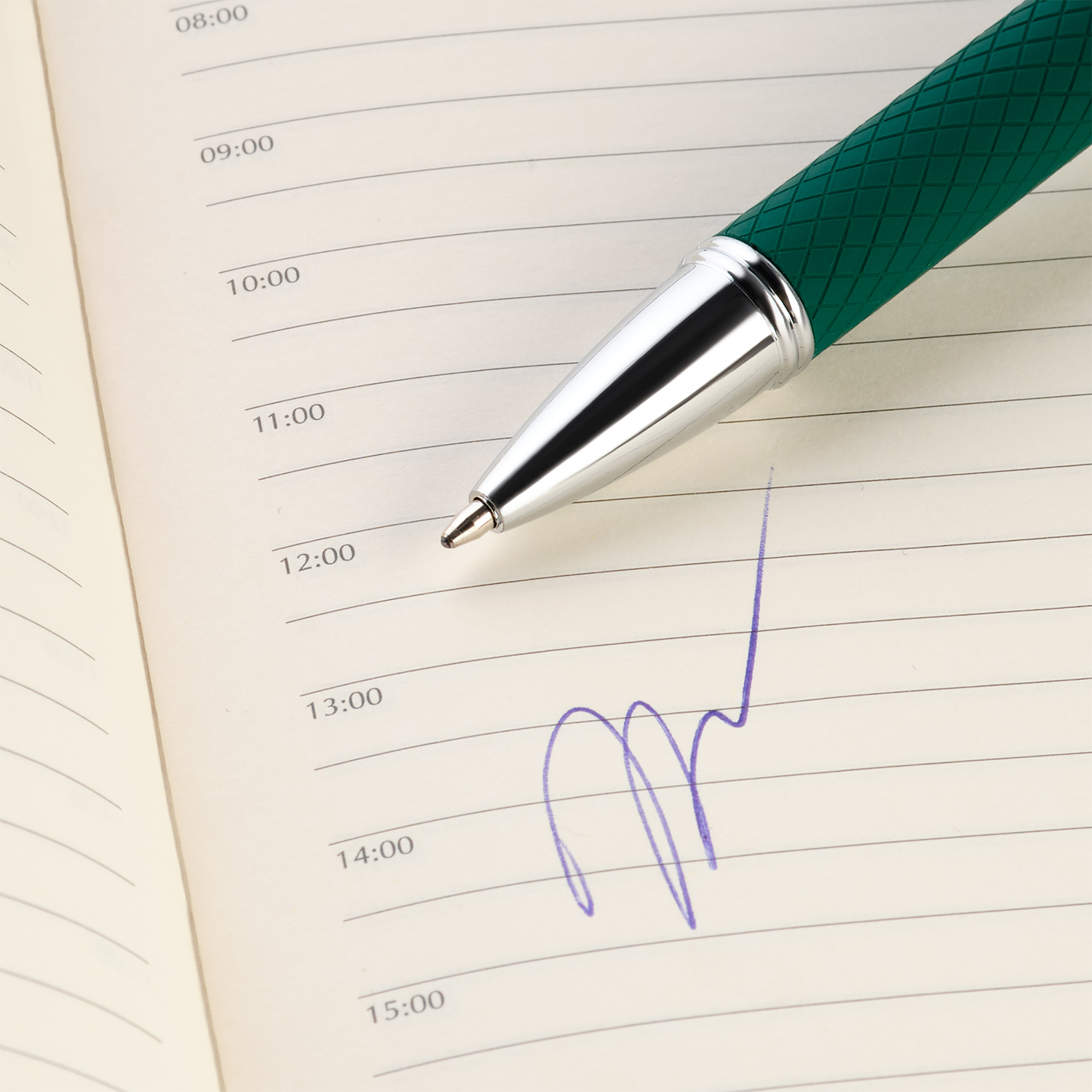 Шариковая ручка Альт (Alt), зеленая-3