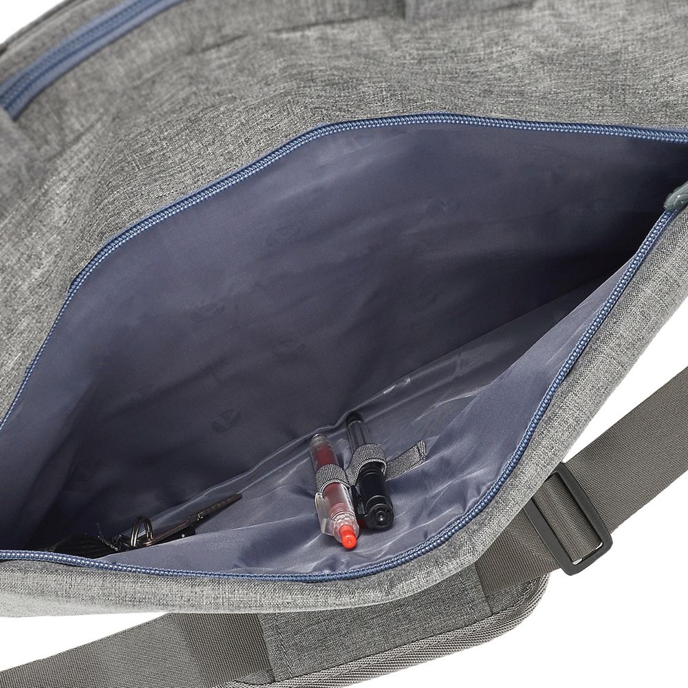 Сумка для ноутбука L227, светло-серая-4