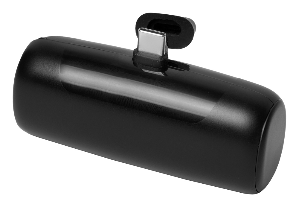 Внешний аккумулятор с разъёмом Type-C Inject, 4000 mAh, черный-1