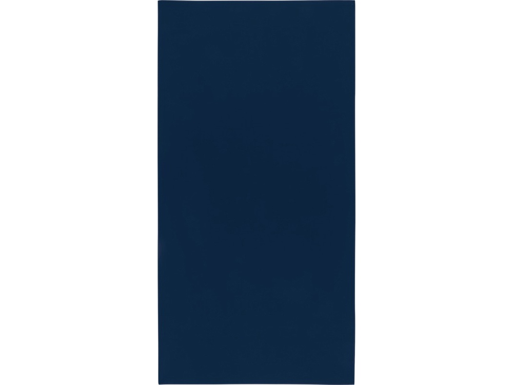 Lucas спортивное полотенце из переработанного полиэстера 50х100 см - Синий нэйви-2