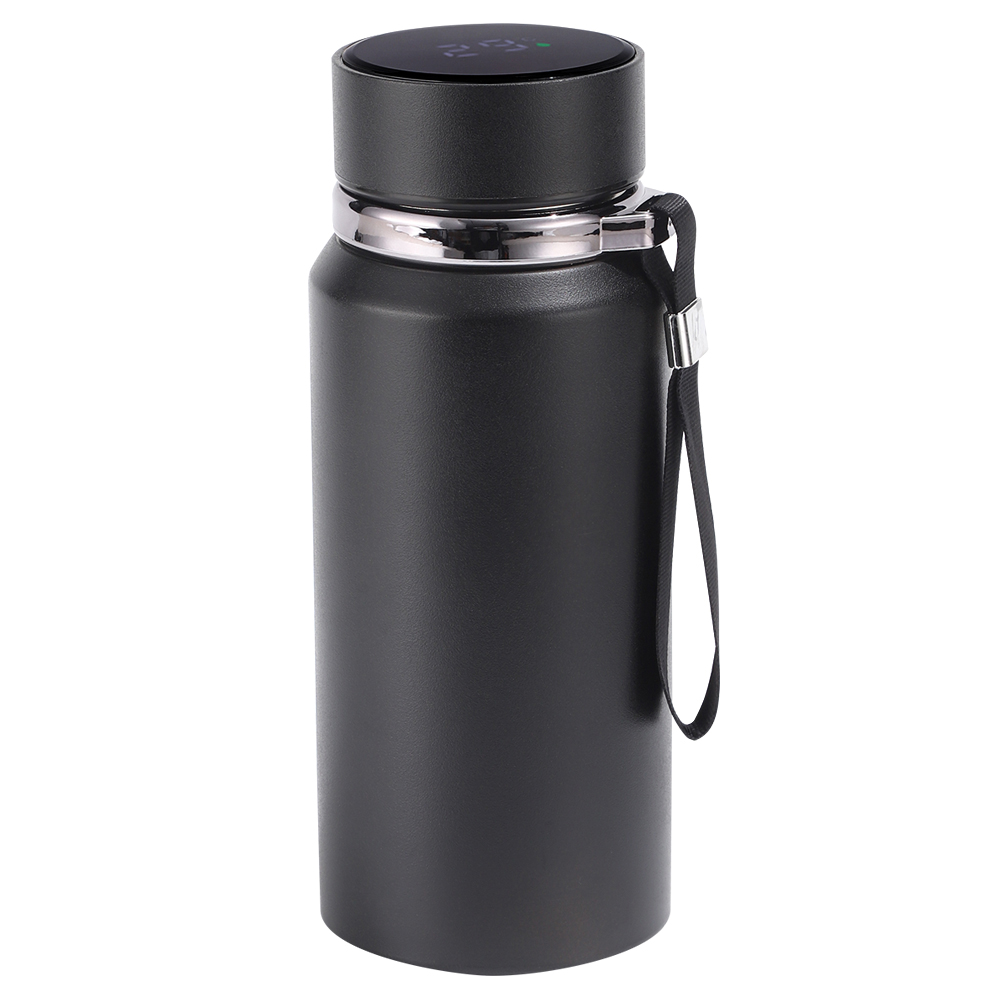 Термос Henzo с дисплеем и инфьюзером, Черный-0