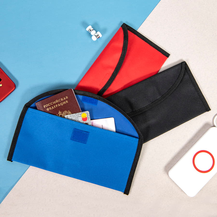 Холдер для тревел-документов "Lisboa"  , красный-7