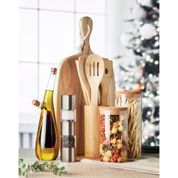 Мельница 2 в 1, тускло-серебряный-1