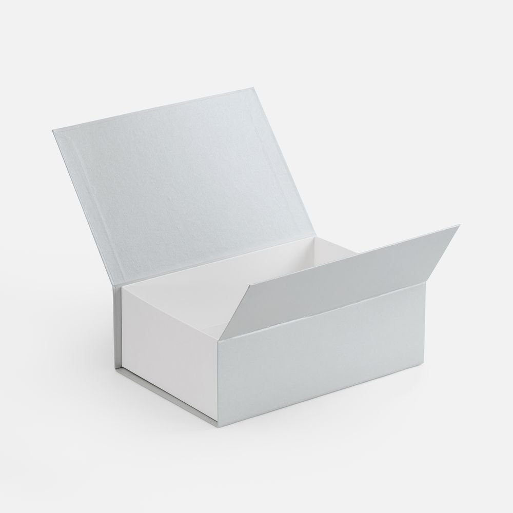 Коробка Bicolor Case, белая с серым-1