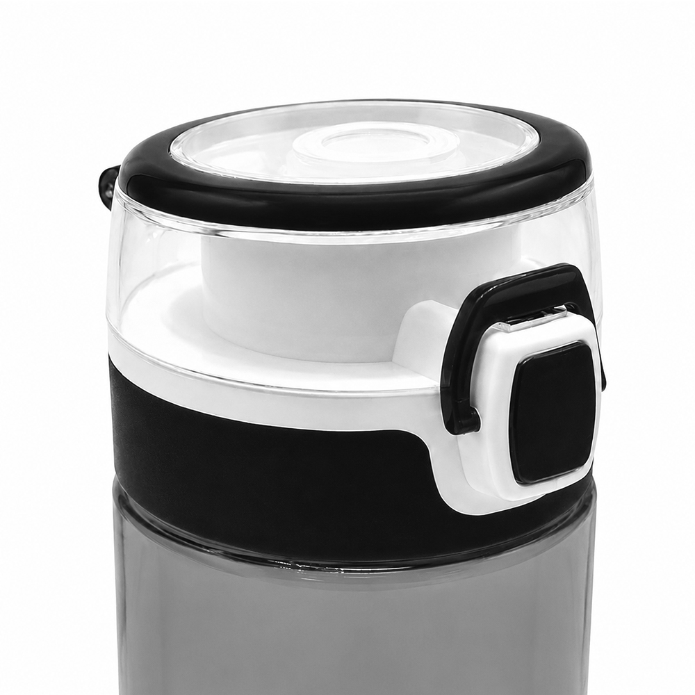 Пластиковая бутылка Oreon, Чёрный-3