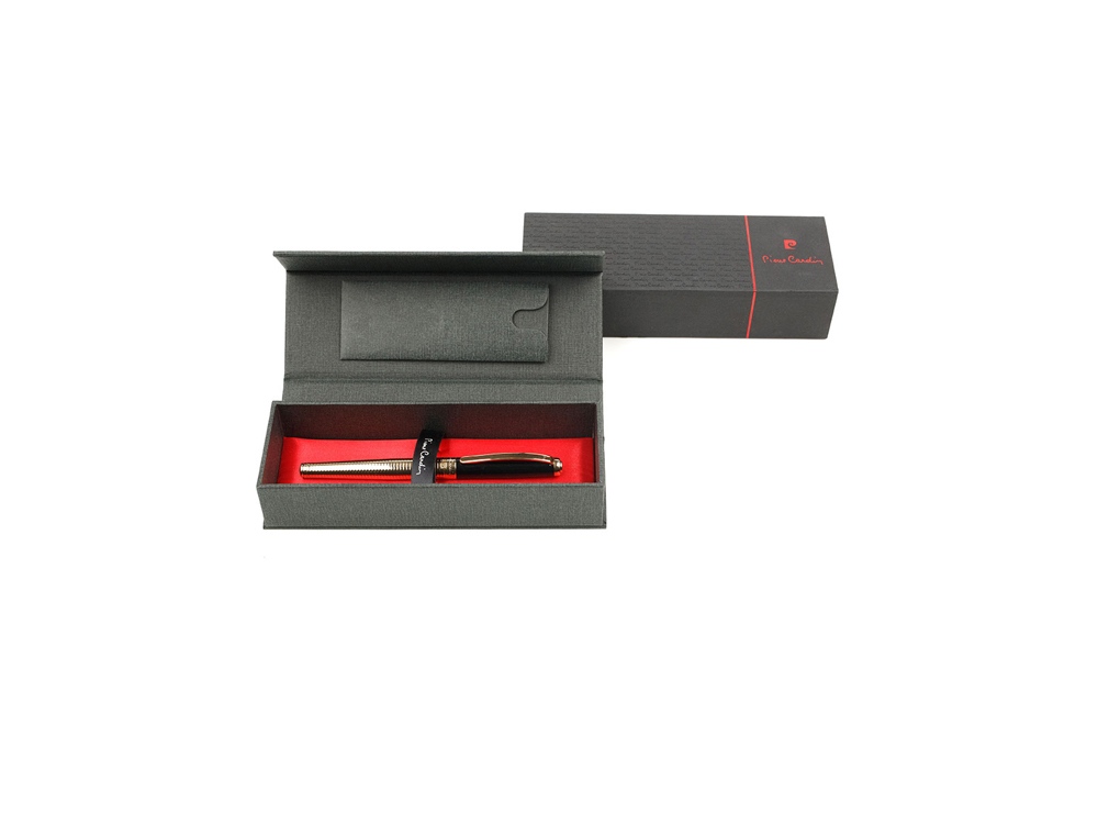 Ручка перьевая Pierre Cardin GOLDEN. Цвет - золотистый и черный. Упаковка B-1-7