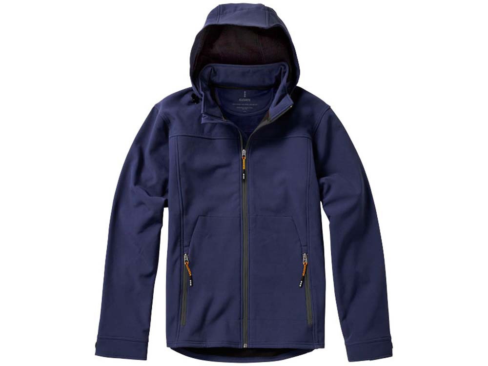 Куртка софтшел Langley мужская, темно-синий-6
