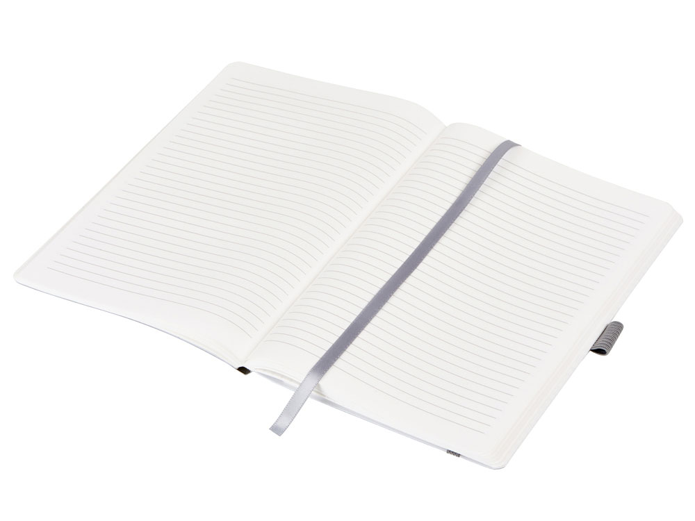 Блокнот из моющегося крафта и каменной бумаги А5 Fleekstone, гибкая обложка, серый-2