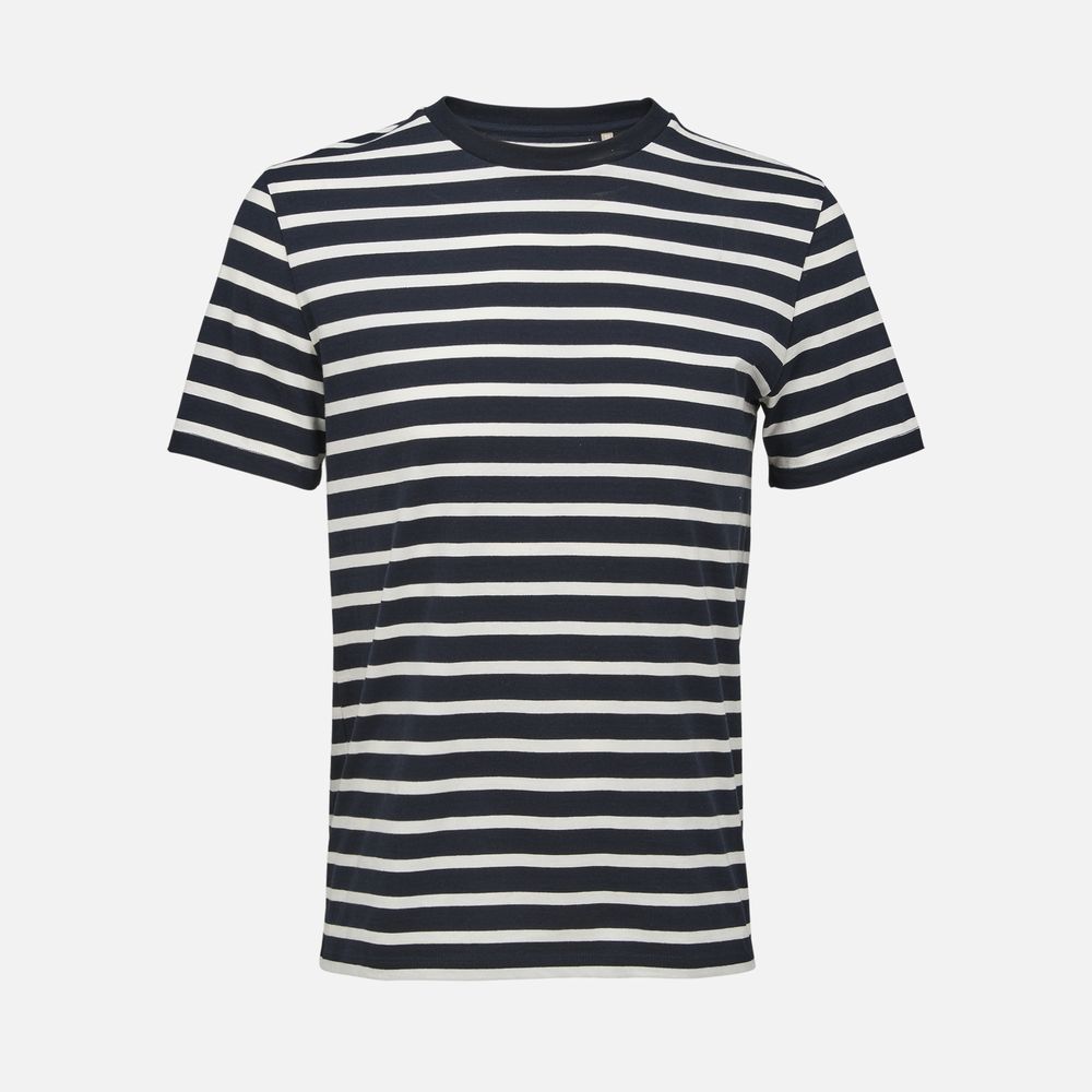 Футболка унисекс Legend, темно-синяя с молочно-белым-0