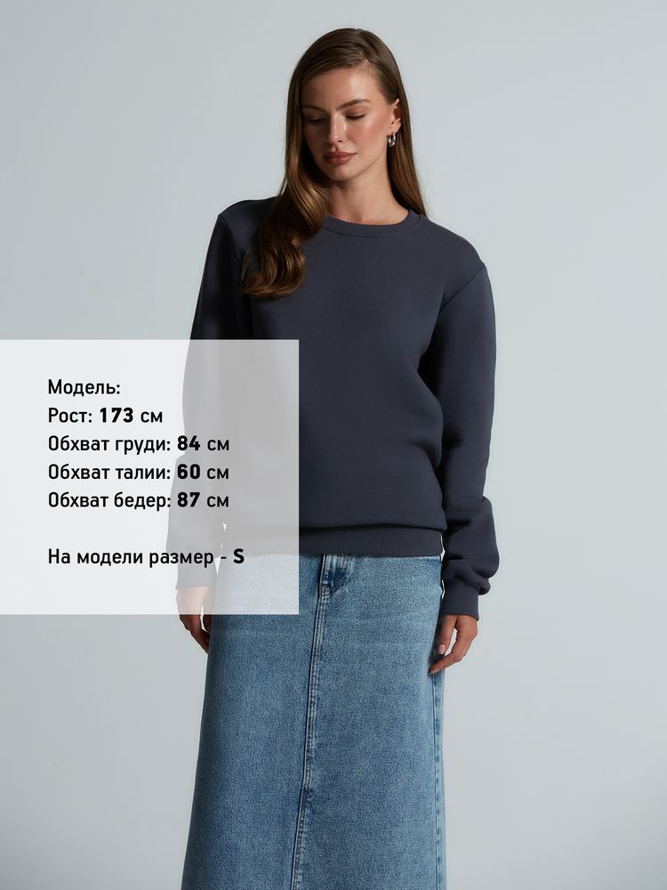 Свитшот Toima Heavy 2.0, темно-серый (графит)-4