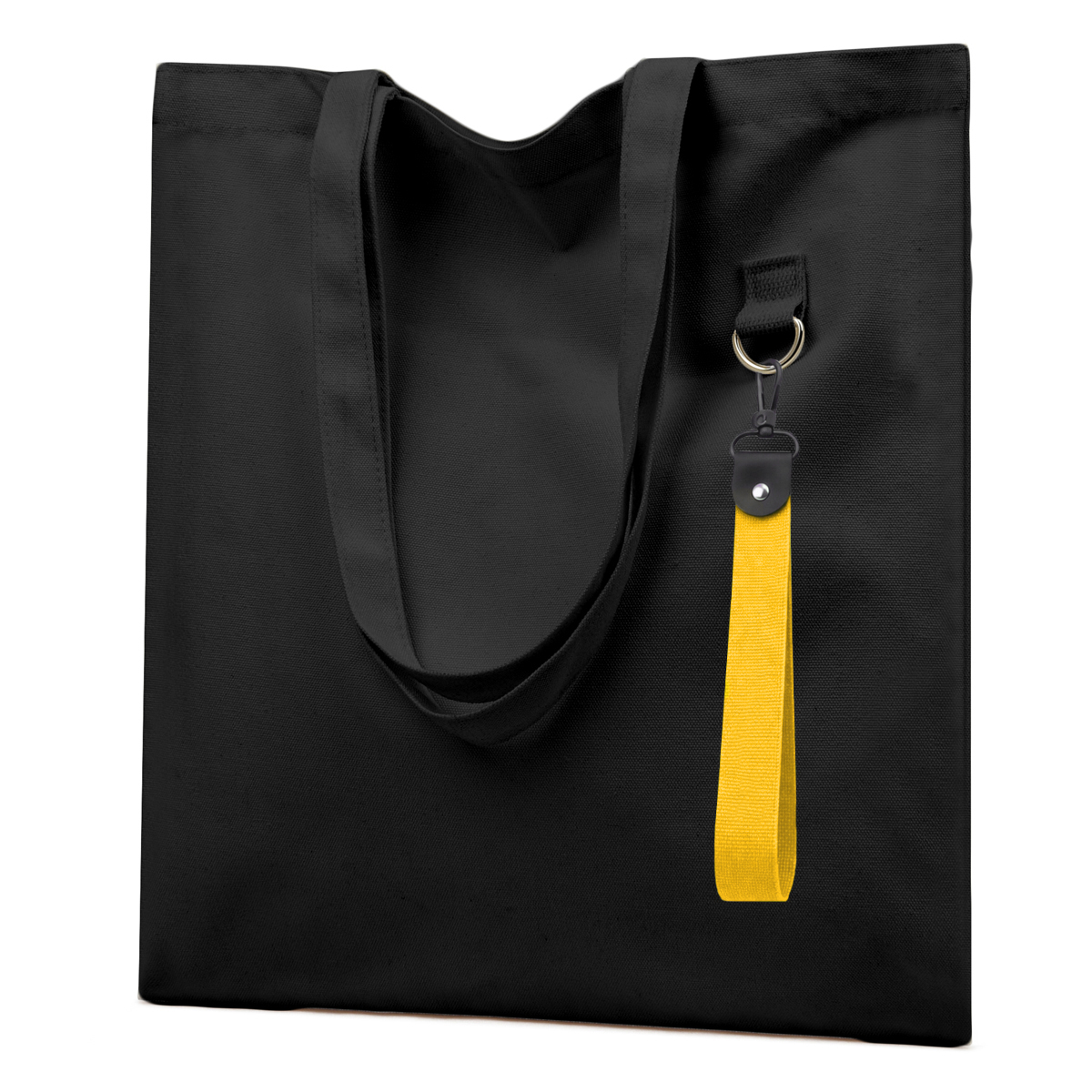 Сумка для покупок LUMISSA 325 г/м² с ремувкой, Чёрный/Жёлтый-0