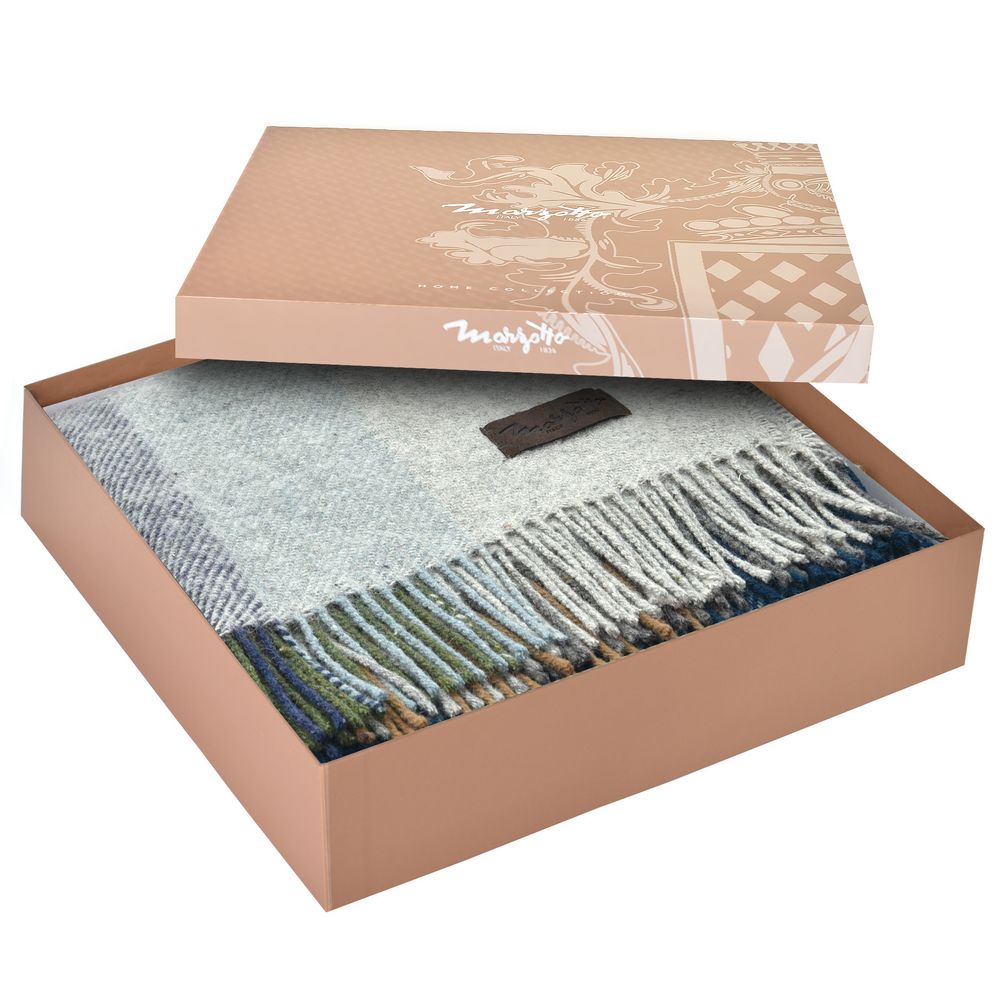 Плед Аrequipa, синий с серым-2