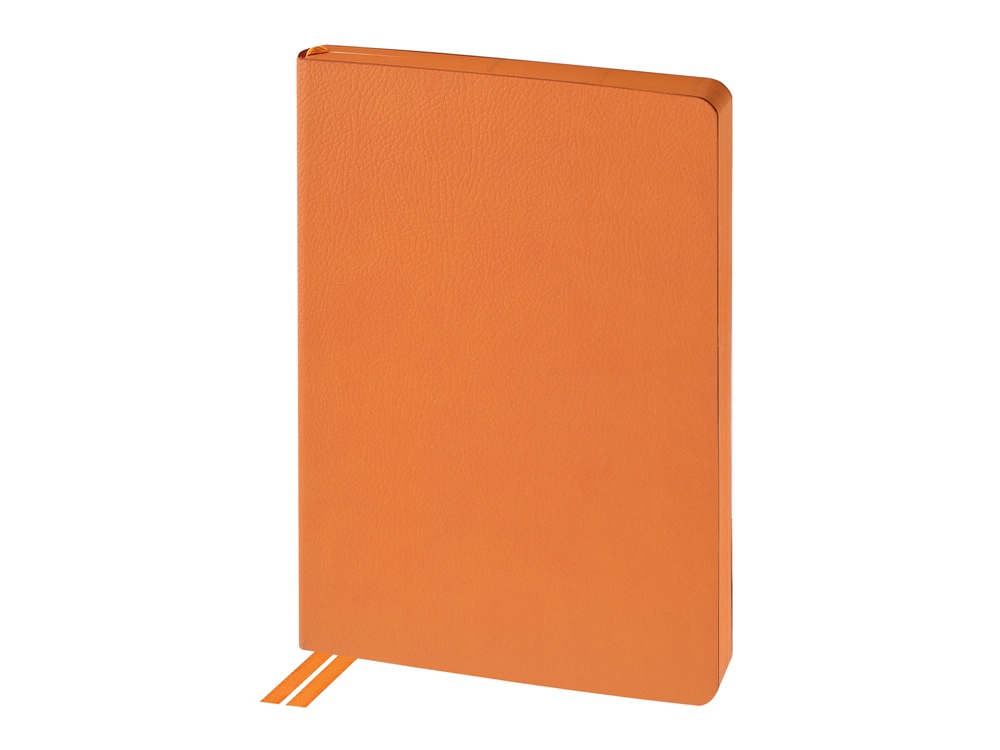 Ежедневник недатированный А5 Megapolis Nappa Flex, оранжевый-2