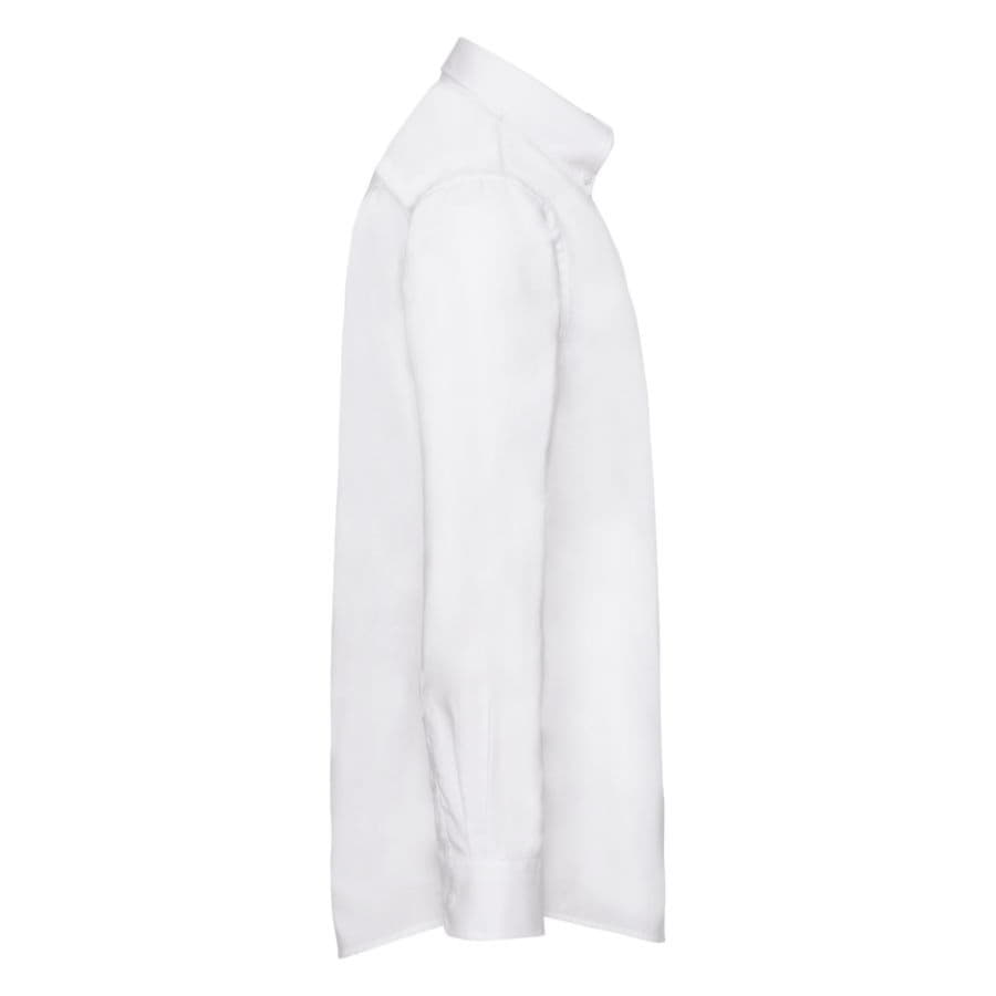 Рубашка мужская LONG SLEEVE OXFORD SHIRT 130, белый-2