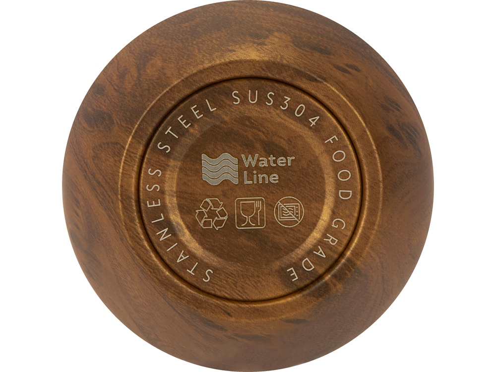 Вакуумная термокружка Britewood S1, непротекаемая крышка, крафтовый тубус-3