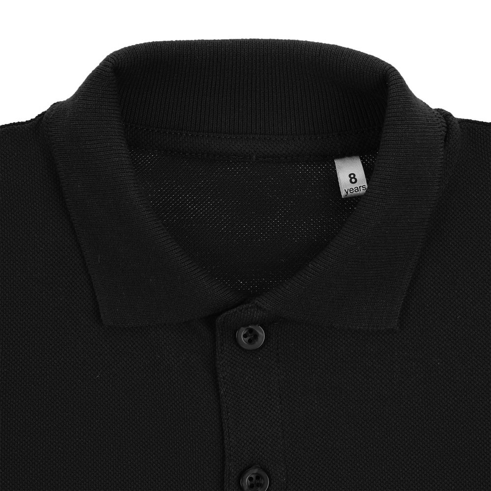 Рубашка поло детская Virma Kids, черная-1