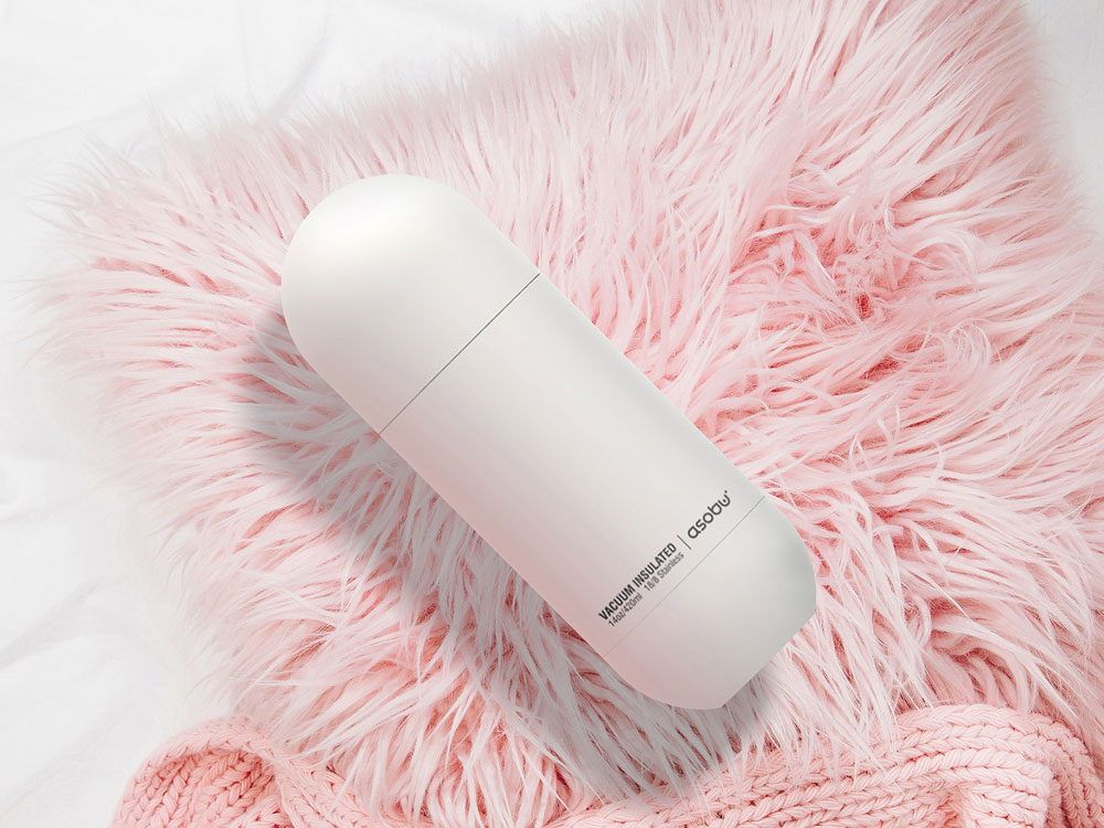 Термос ORB, белый-3