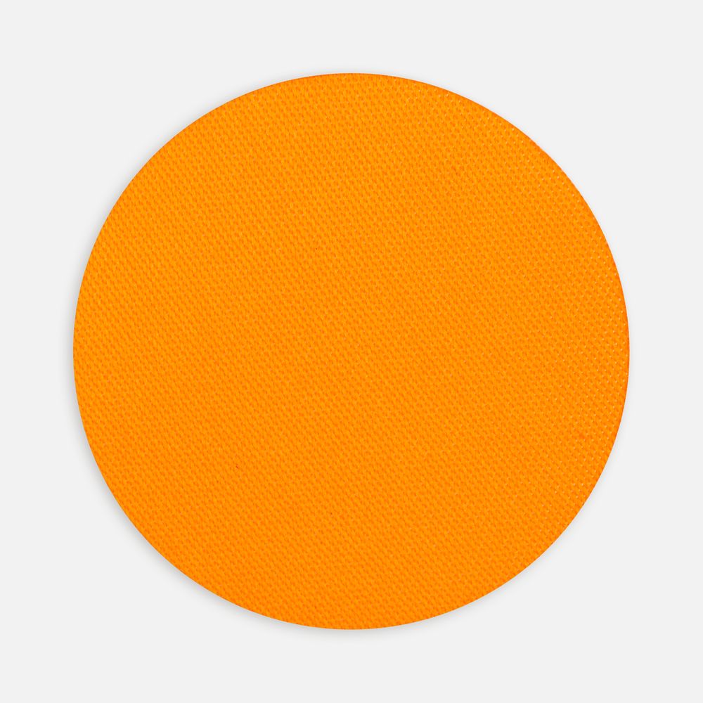 Наклейка тканевая Lunga Round, M, оранжевый неон-0