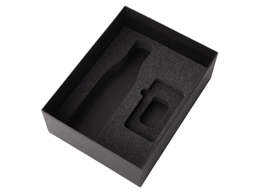 Подарочный набор с термобутылкой и повербанком С1, 5000 mAh, синий-4