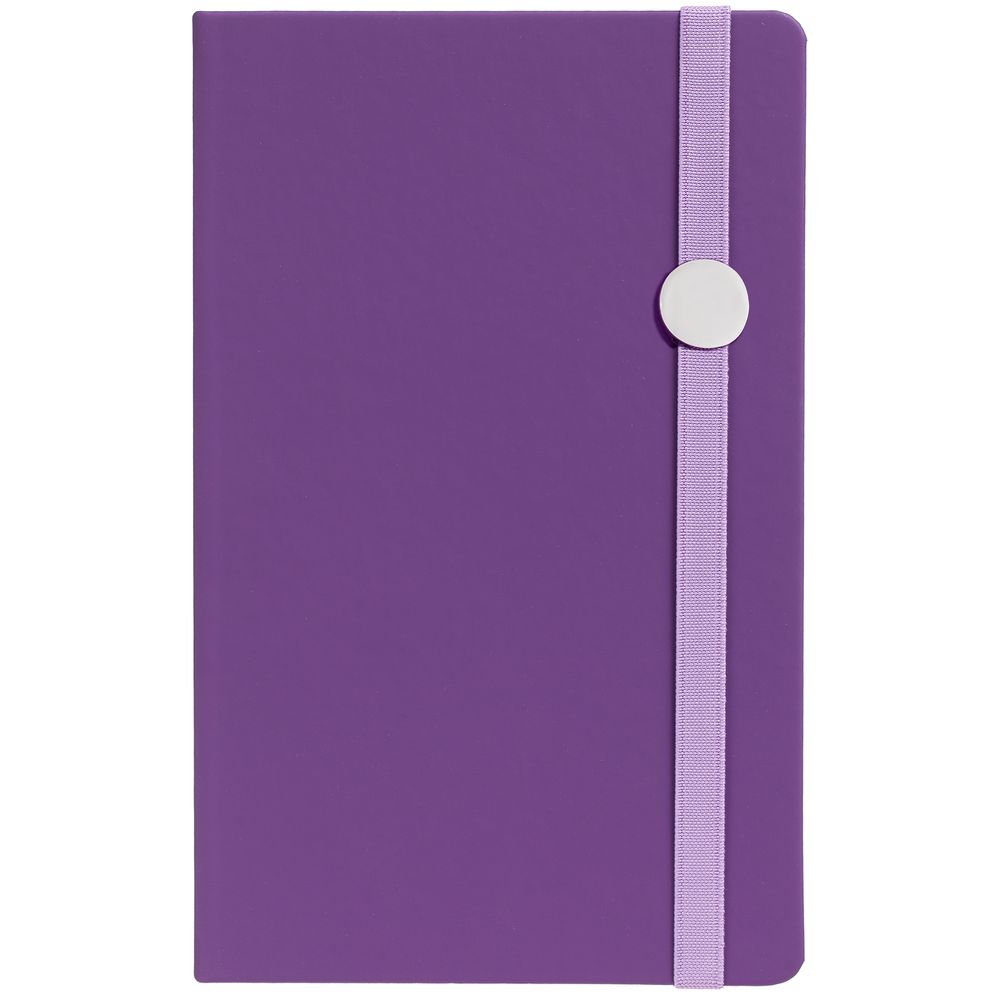 Блокнот Shall Round, фиолетовый-3