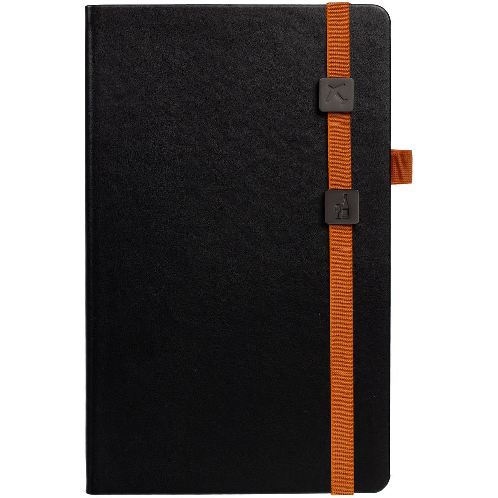 Шильдик на резинку Band, вино-3