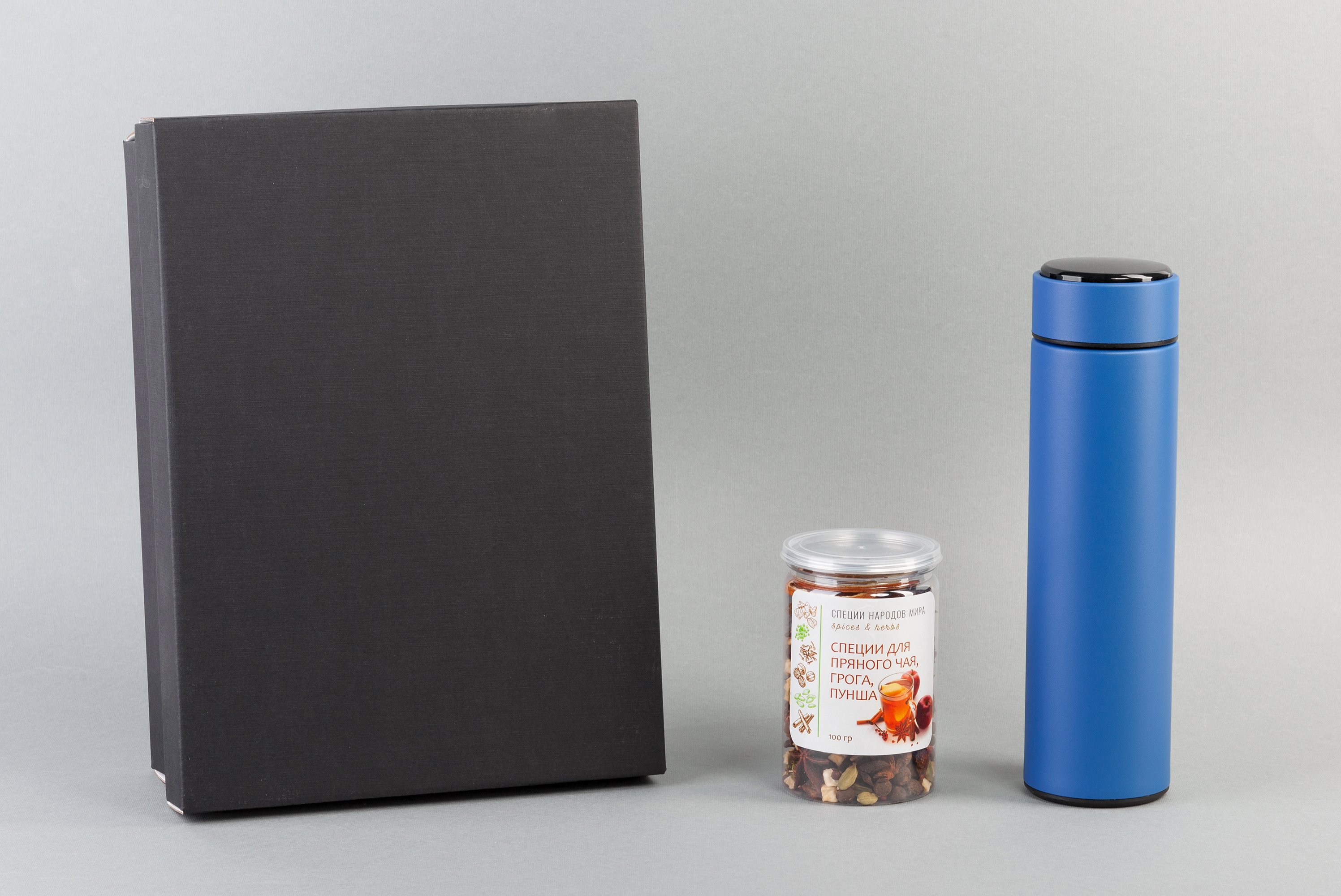 Набор подарочный "Pleasure": термос "Финикс", специи-1