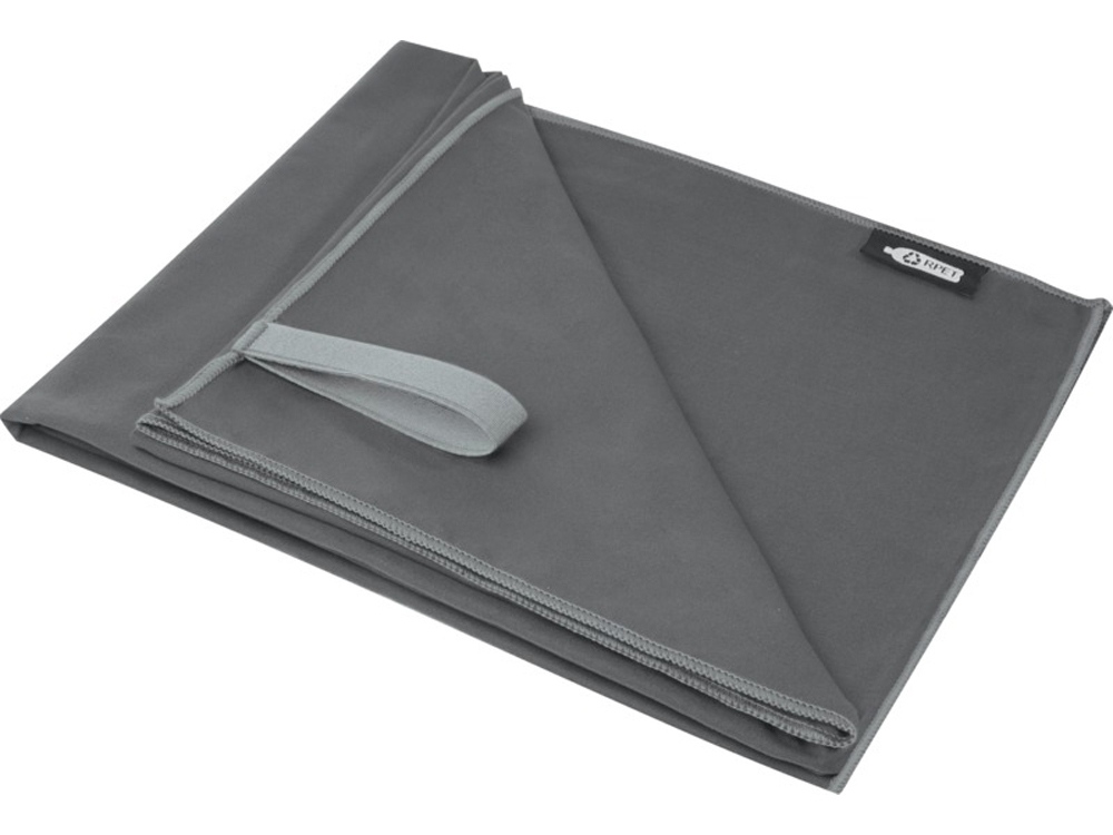 Pieter сверхлегкое быстросохнущее полотенце из переработанного РЕТ-пластика, серый-3