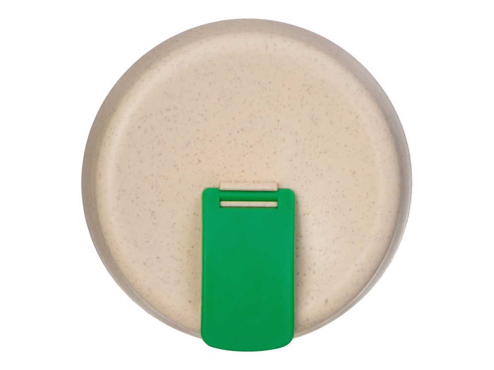 Стакан из пшеничного волокна с двойными стенками Pino, зеленый-6