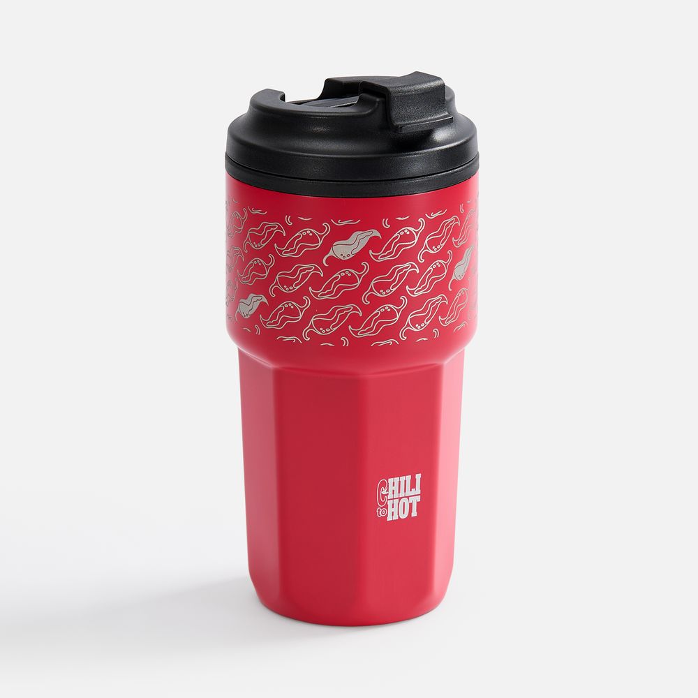 Термостакан Presa, красный-7