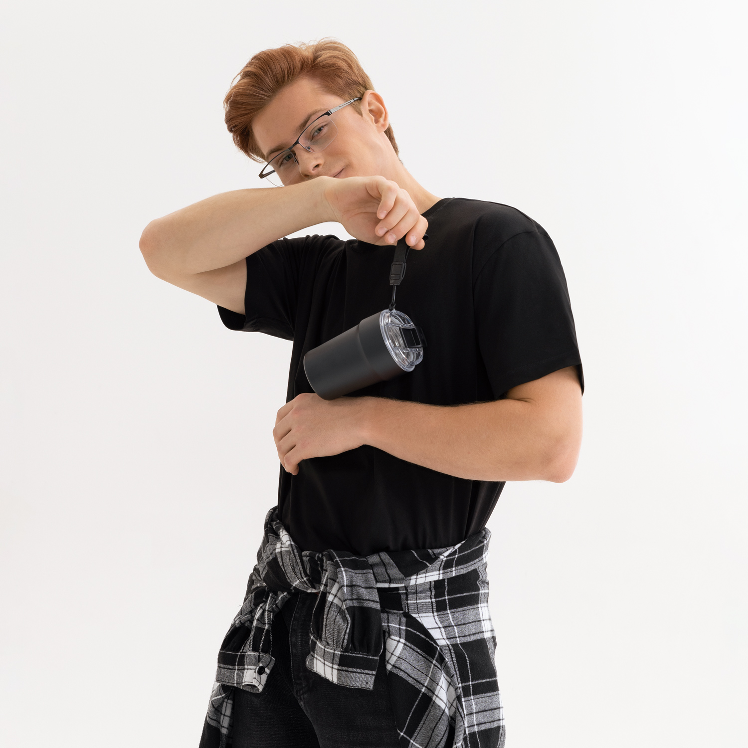 Футболка унисекс Крис (Kris), 150 гр., черная-5