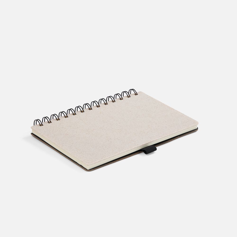 Блокнот на спирали Intrigo, белый-2